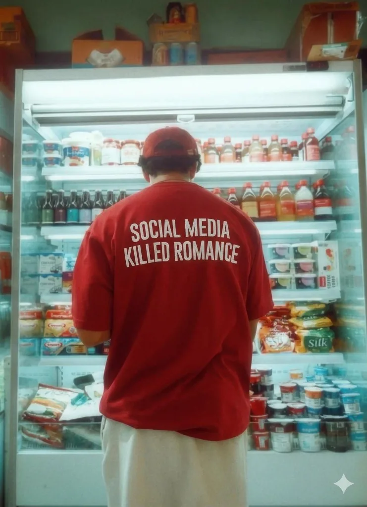 Social Media Killed Romance Tee